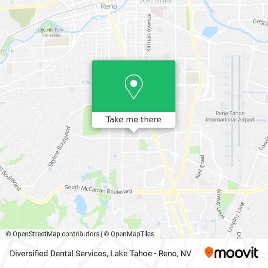 Mapa de Diversified Dental Services