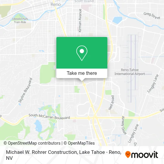 Michael W. Rohrer Construction map
