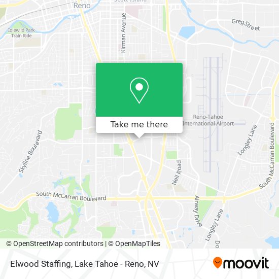 Mapa de Elwood Staffing