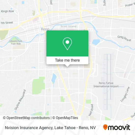Nvision Insurance Agency map