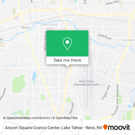 Mapa de Airport Square-Costco Center