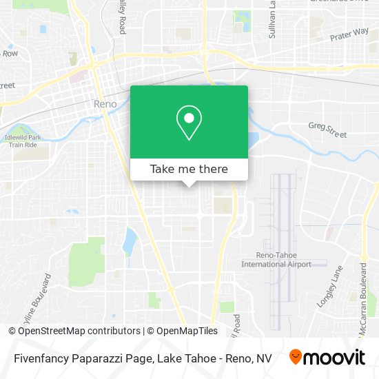 Fivenfancy Paparazzi Page map