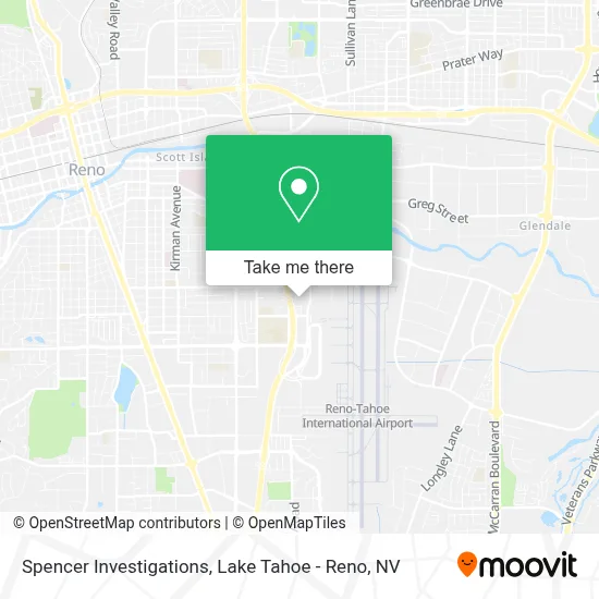Spencer Investigations map