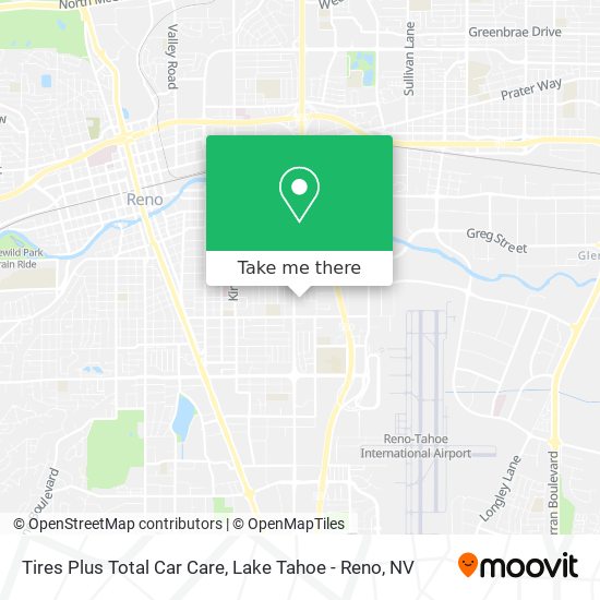 Mapa de Tires Plus Total Car Care