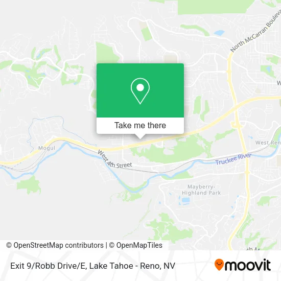 Mapa de Exit 9/Robb Drive/E