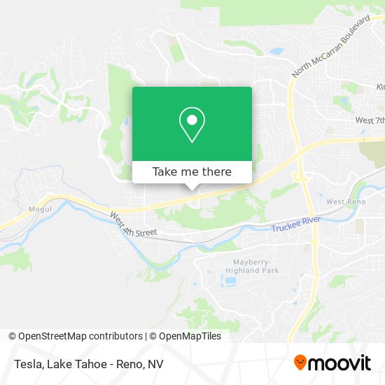 Mapa de Tesla