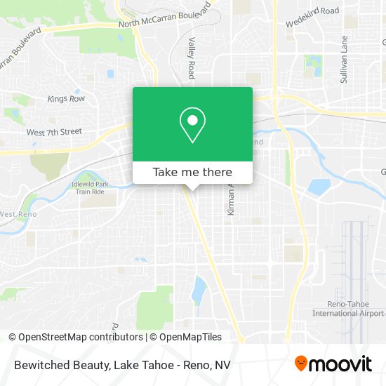 Bewitched Beauty map