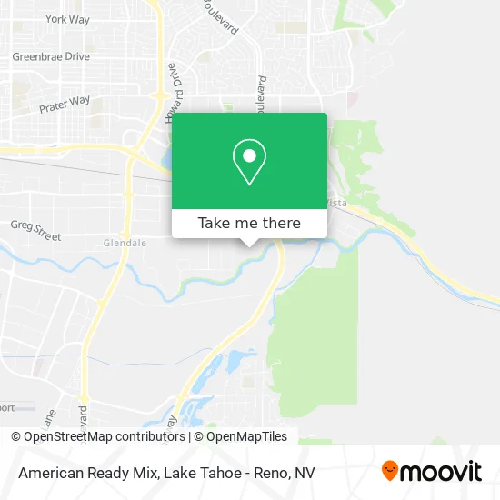 American Ready Mix map