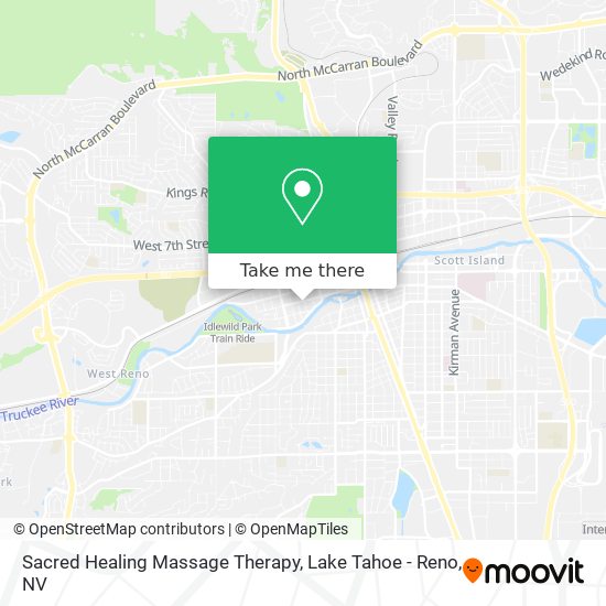 Sacred Healing Massage Therapy map