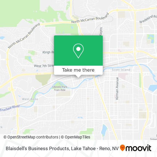 Mapa de Blaisdell's Business Products