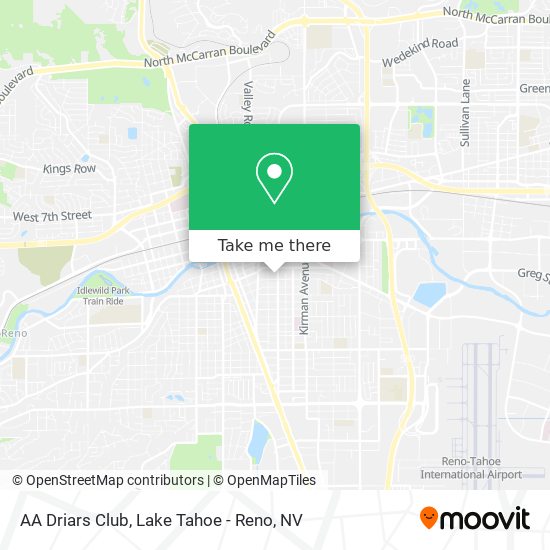Mapa de AA Driars Club
