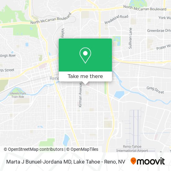 Marta J Bunuel-Jordana MD map