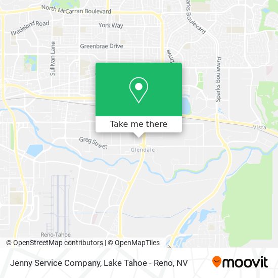 Mapa de Jenny Service Company
