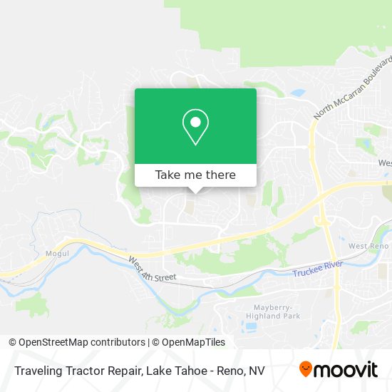 Mapa de Traveling Tractor Repair