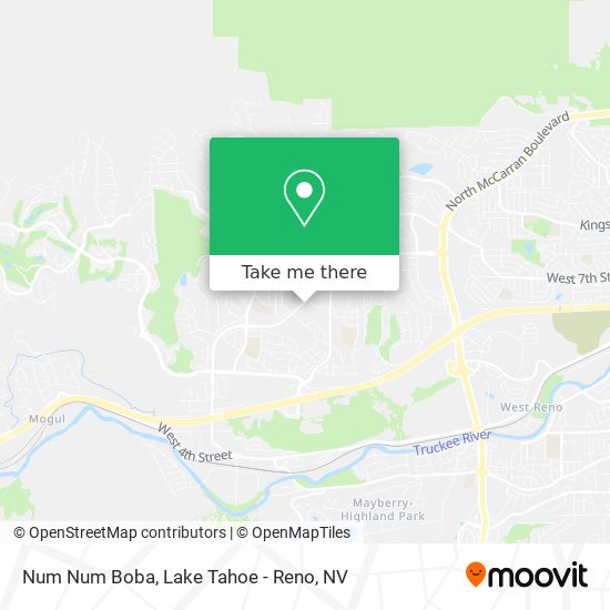 Num Num Boba map