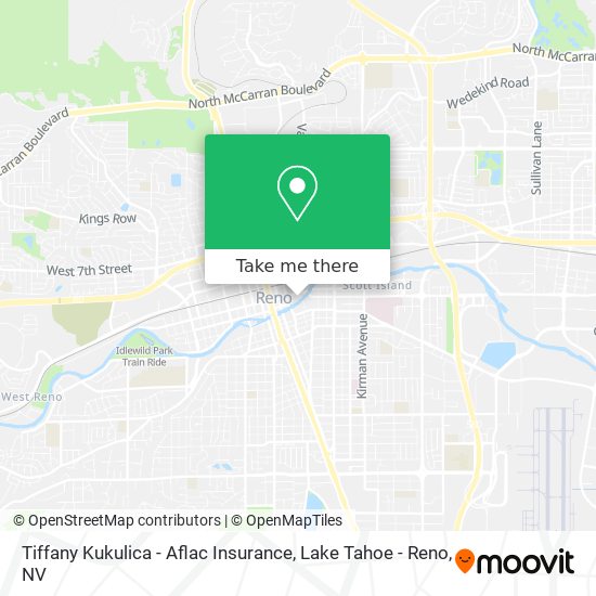 Tiffany Kukulica - Aflac Insurance map