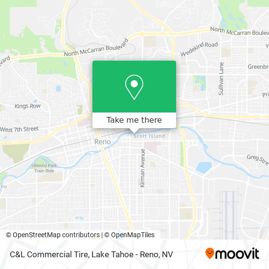 Mapa de C&L Commercial Tire