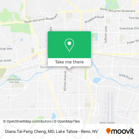 Diana Tai-Feng Cheng, MD map