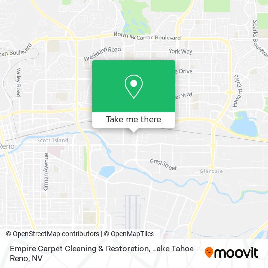 Empire Carpet Cleaning & Restoration map