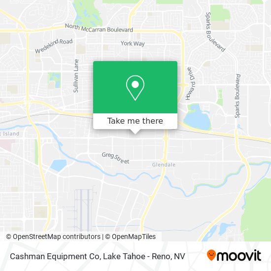 Mapa de Cashman Equipment Co