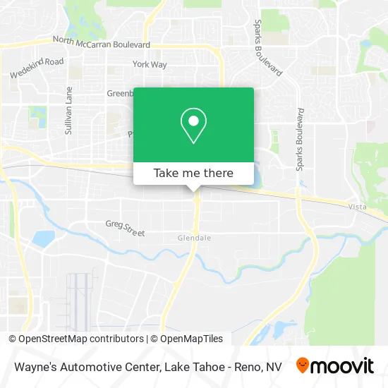 Wayne's Automotive Center map
