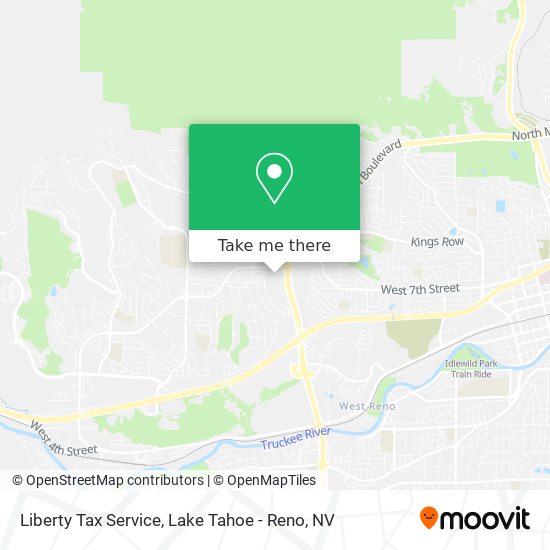 Liberty Tax Service map