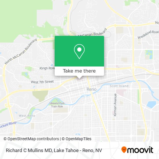 Mapa de Richard C Mullins MD