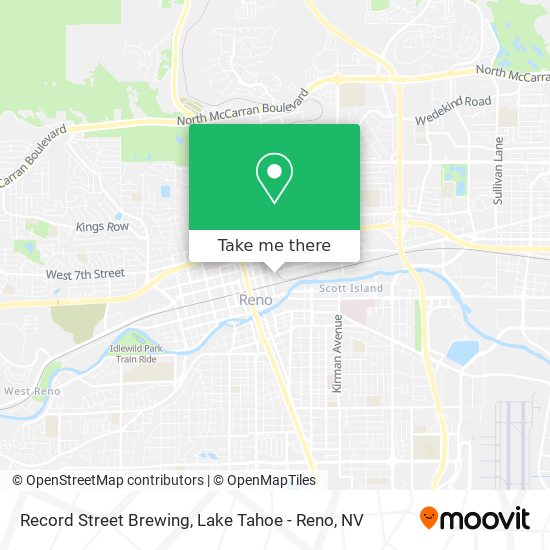 Mapa de Record Street Brewing