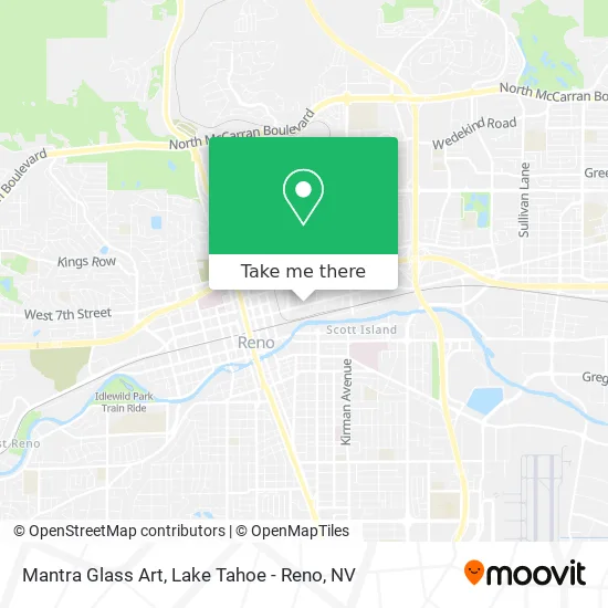 Mantra Glass Art map