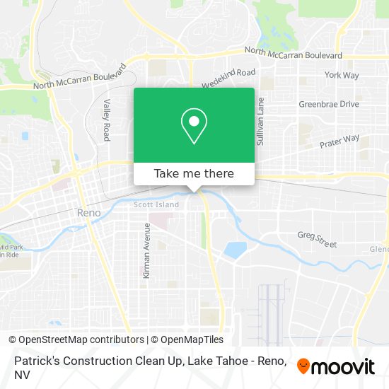 Mapa de Patrick's Construction Clean Up