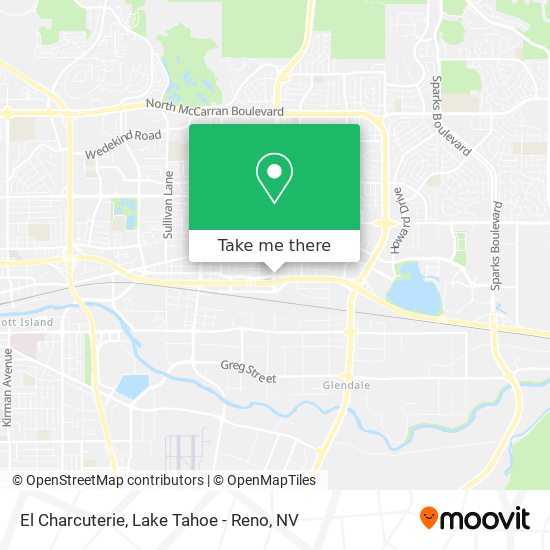 El Charcuterie map