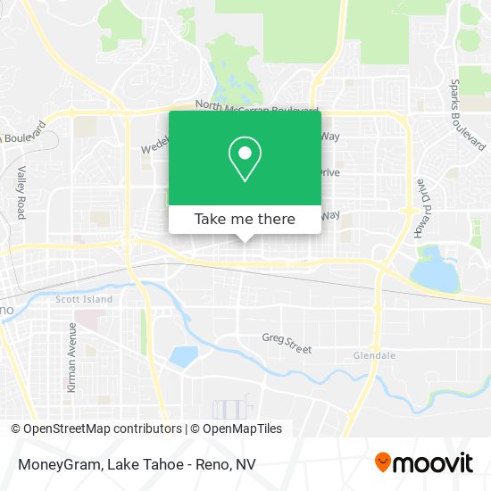 Mapa de MoneyGram