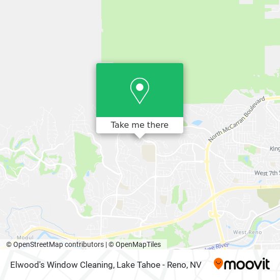 Elwood's Window Cleaning map