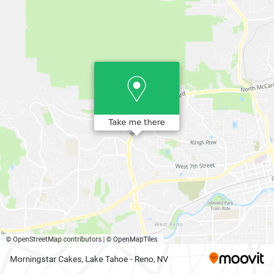 Morningstar Cakes map