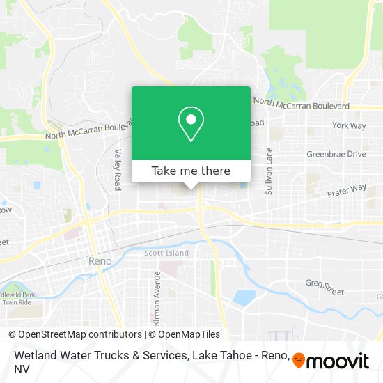 Mapa de Wetland Water Trucks & Services