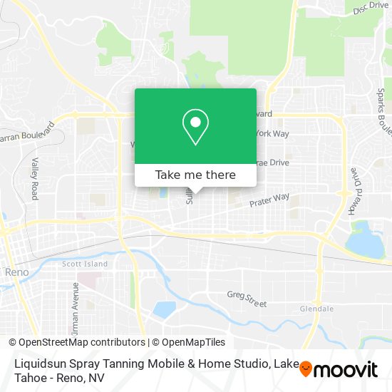 Liquidsun Spray Tanning Mobile & Home Studio map