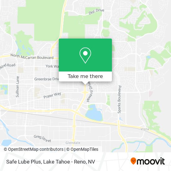 Mapa de Safe Lube Plus