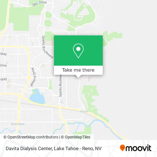 Davita Dialysis Center map