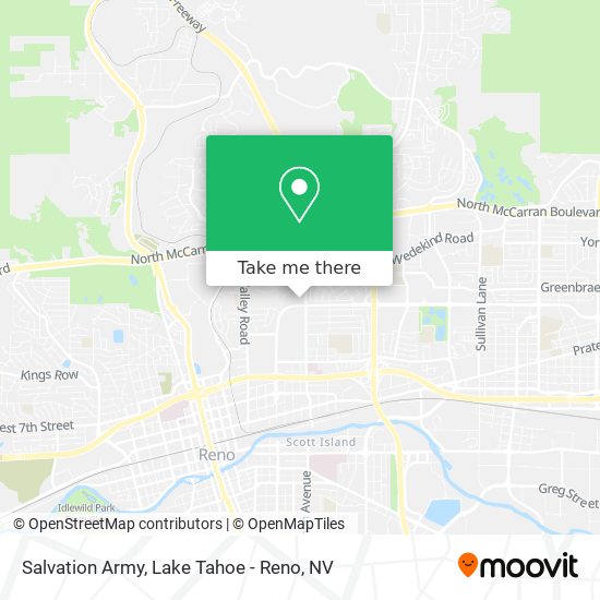 Salvation Army map