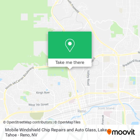 Mobile Windshield Chip Repairs and Auto Glass map