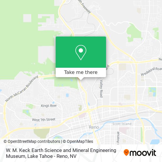 Mapa de W. M. Keck Earth Science and Mineral Engineering Museum