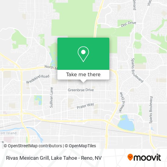Rivas Mexican Grill map