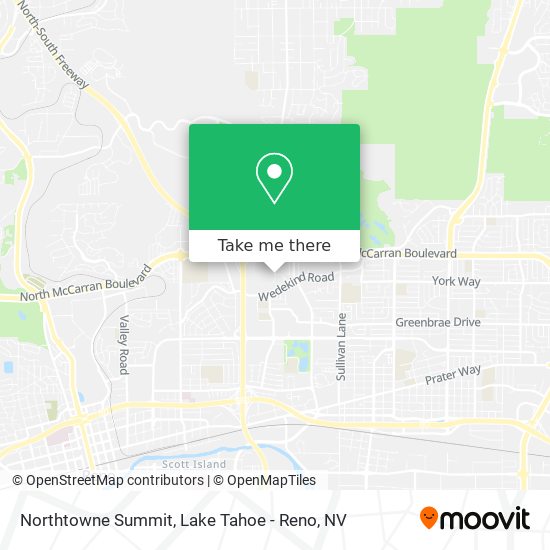 Northtowne Summit map
