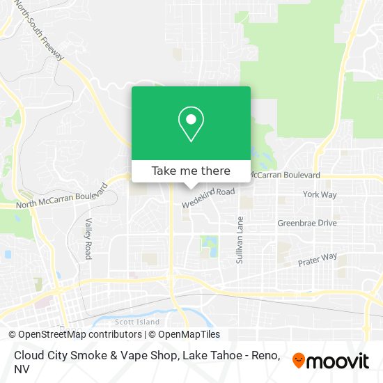 Cloud City Smoke & Vape Shop map