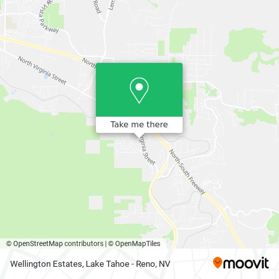 Wellington Estates map