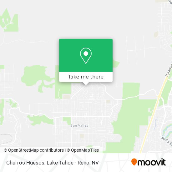 Churros Huesos map