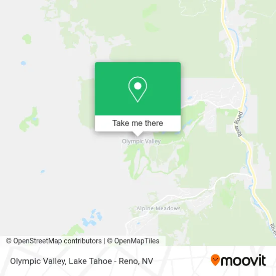 Olympic Valley map