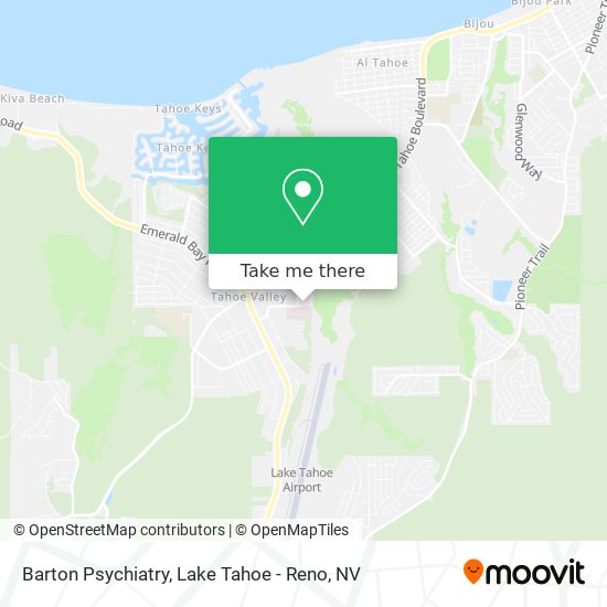 Barton Psychiatry map