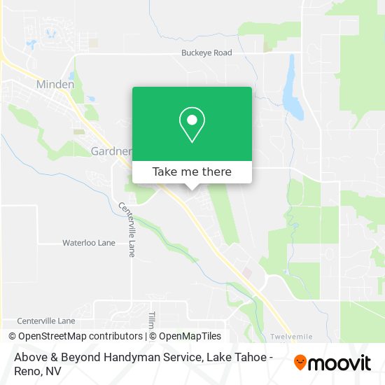 Above & Beyond Handyman Service map