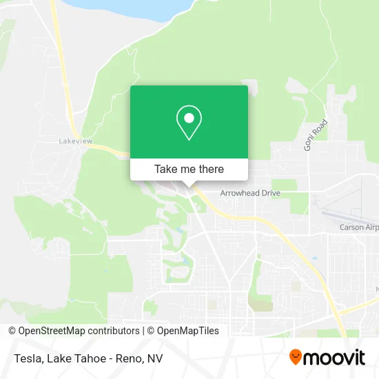 Tesla map